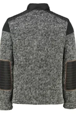 ALMGWAND Walk Jacke anthrazit meliert