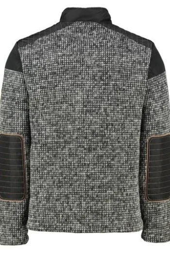 ALMGWAND Walk Jacke anthrazit meliert