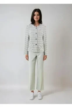 ANGELS Jeans Linn Fringe chalk used