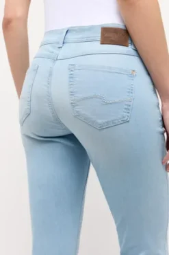 ANGELS 7/8 Jeans Ornella bleached blue used Slim Fit