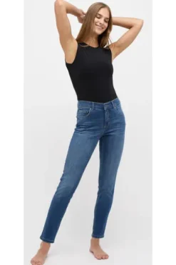 ANGELS Jeans Skinny darkblue Slim Fit