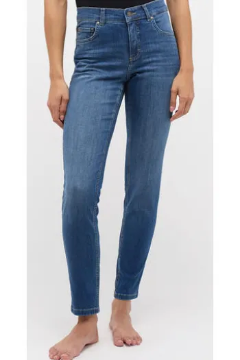 ANGELS Jeans Skinny darkblue Slim Fit