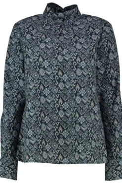 ANNA Bluse blau