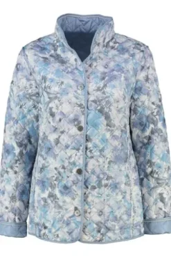 BARBARA LEBEK Wende-Steppjacke hellblau
