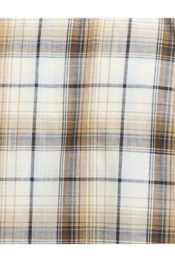 BARBOUR Hemd Witton Checked whisper white kariert Regular Fit Langarm