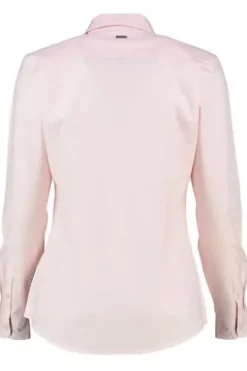 BARBOUR Oxford-Bluse Derwent rosa Langarm