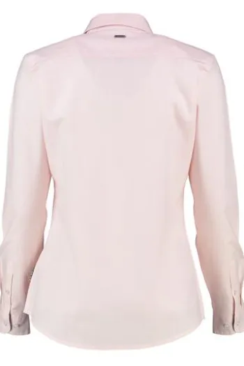BARBOUR Oxford-Bluse Derwent rosa Langarm