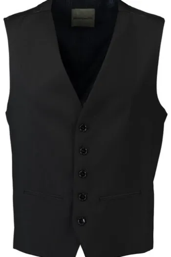 BENVENUTO Weste schwarz Modern Fit