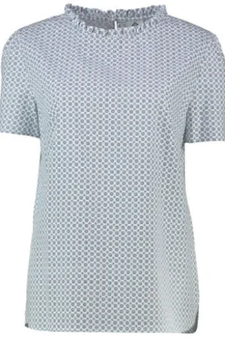 BERWIN Bluse blau