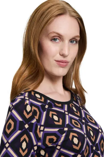 BETTY BARCLAY Basic Shirt purple/black