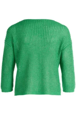 BETTY BARCLAY Basic-Strickpullover grün