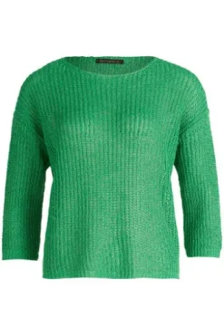 BETTY BARCLAY Basic-Strickpullover grün