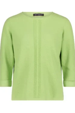 BETTY BARCLAY Feinstick-Pullover opaline green 3/4-Arm