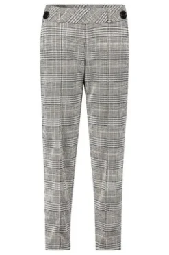 BETTY BARCLAY 7/8 Hose Beige kariert