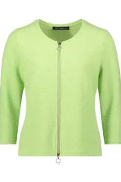 BETTY BARCLAY Shirtjacke in Struktur-Qualität opaline green 3/4-Arm