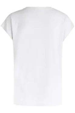 BETTY BARCLAY Shirt nature/rosé gemustert Kurzarm
