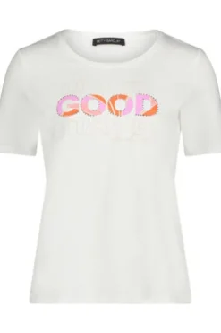 BETTY BARCLAY Shirt natur Kurzarm