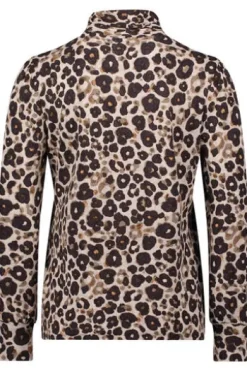 BETTY BARCLAY Shirt taupe/beige gemustert