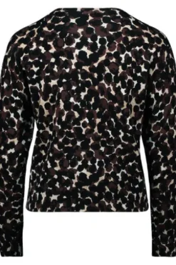BETTY BARCLAY Strickjacke braun/beige gemustert
