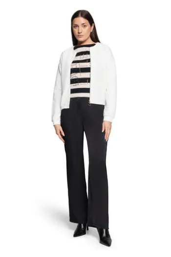 BETTY BARCLAY Sweatjacke white