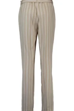 BIANCA Streifen-Hose beige