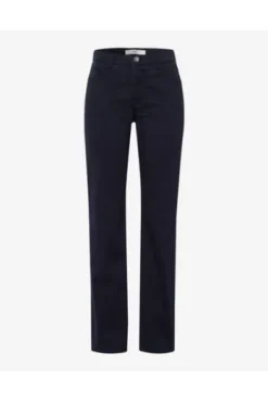 BRAX Baumwoll-Hose Carola marine Feminine Fit