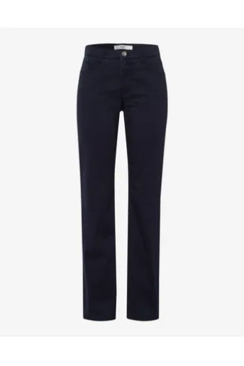 BRAX Baumwoll-Hose Carola marine Feminine Fit