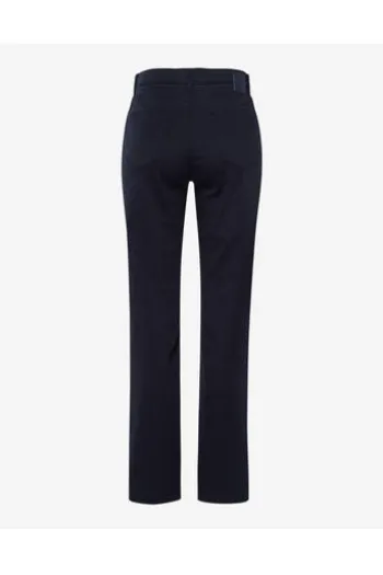 BRAX Baumwoll-Hose Carola marine Feminine Fit