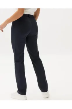 BRAX Baumwoll-Hose Carola marine Feminine Fit