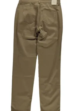 BRAX Baumwoll-Hose Carola mocha brown Feminine Fit in superior Cotton-Premium-Qualität