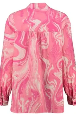 BRAX Bluse Viv pink in sommerlicher Qualität