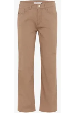 BRAX 6/8 Culotte-Hose Maine S light mocha Wide Fit
