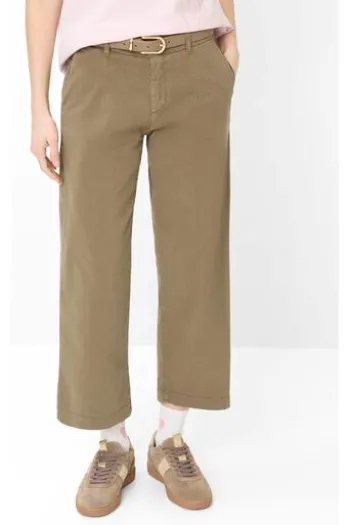 BRAX 6/8 Culotte-Hose Maine S light mocha Wide Fit