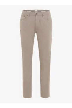 BRAX Five Pocket Baumwoll Hose Chuck walnut gemustert Modern Fit