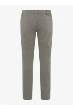 BRAX Five Pocket Baumwoll Hose Chuck olive gemustert Modern Fit