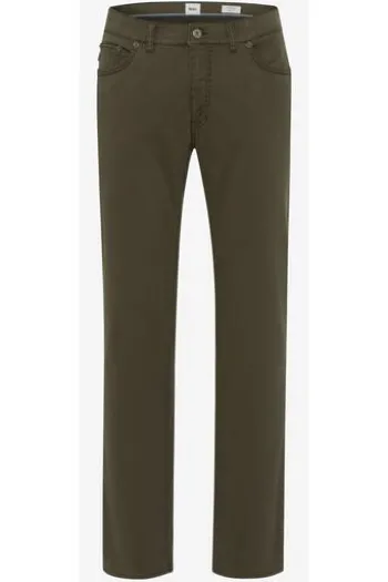 BRAX Five Pocket Hose Cooper burnt olive Regular Fit