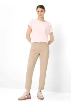 BRAX 6/8 Hose Mary S almond Slim Fit Ultralight-Qualität