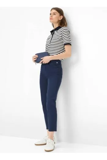 BRAX 6/8 Hose Mary S navy Slim Fit Ultralight-Qualität