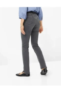 BRAX Jeans Carola grau Feminine Fit in Premium-Denim