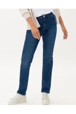 BRAX Jeans Carola jeansblau Feminine Fit in Premium-Denim