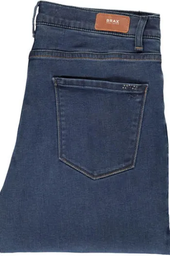 BRAX Jeans Carola jeansblau Feminin Fit Blue Planet be nature