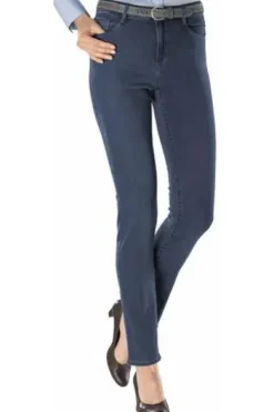BRAX Jeans Carola jeansblau Feminin Fit Blue Planet be nature