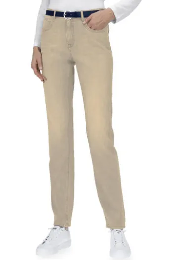 BRAX Jeans Carola sand Feminine Fit in Premium-Denim