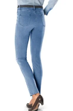 BRAX Jeans Mary hellblau Slim Fit 5-Pocket-Form
