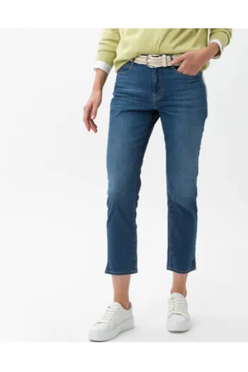 BRAX 7/8 Jeans Mary Jeansblau Slim Fit