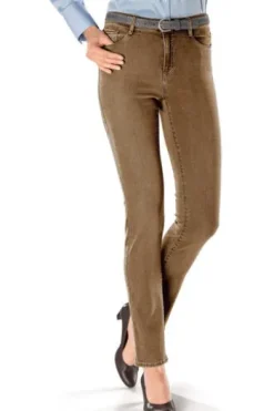 BRAX Jeans Mary sand Slim Fit 5-Pocket-Form