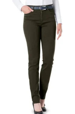BRAX Jeans Shakira oliv Skinny Fit Free to move Super Stretch Denim