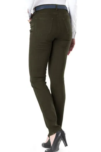 BRAX Jeans Shakira oliv Skinny Fit Free to move Super Stretch Denim