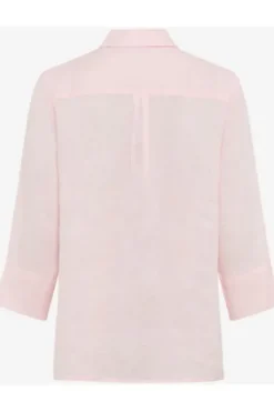 BRAX Leinen-Bluse Vicki dusty rose 3/4-Arm