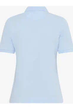BRAX Polo-Shirt Cleo hellblau in Piqué-Qualität